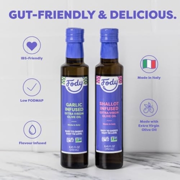 Fody Garlic Infused Olive Oil, Low FODMAP Certified Flavor
