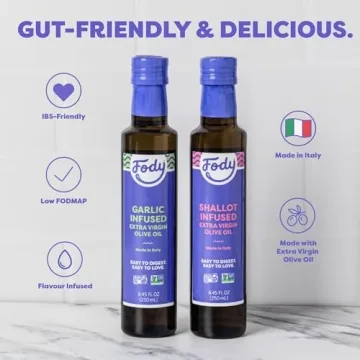 Fody Garlic Infused Olive Oil, Low FODMAP Certified Flavor