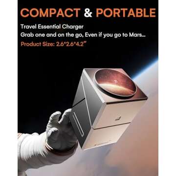 ZEEHOO 3 in 1 Wireless Charging Station for iPhone 15/16, Apple Watch, and AirPods - Qi2 Certified, 15W Fast Charging, Auto-Rotating Stand - Metal Gray