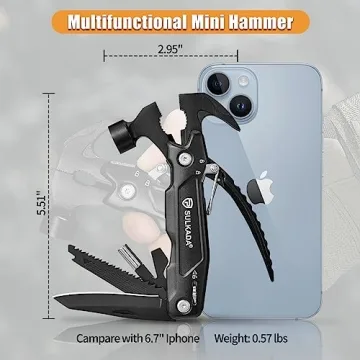 Ultimate 15-in-1 Multitool Hammer for Outdoor Enthusiasts