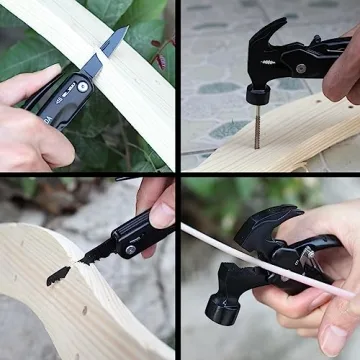 Ultimate 15-in-1 Multitool Hammer for Outdoor Enthusiasts