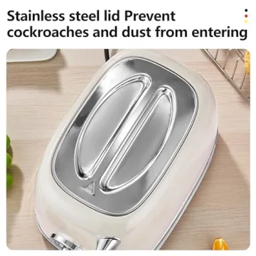 Wiltal Retro Toaster: Stylish, Safe & Compact