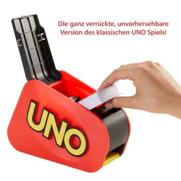 UNO Extreme Card Game with Lights, Sounds & Action