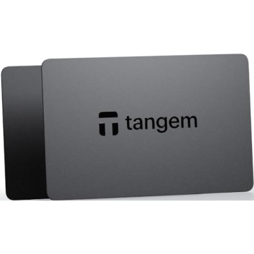 TANGEM Wallet Pack of 2 - Secure Crypto Wallet - Trusted Cold Storage for Bitcoin, Ethereum, NFT's &...