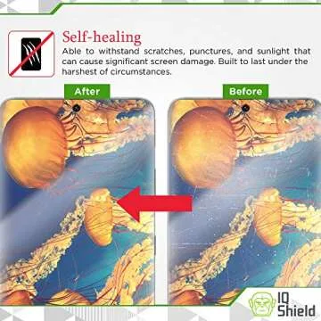 IQ Shield Anti-Glare Screen Protector for Galaxy S21 Ultra