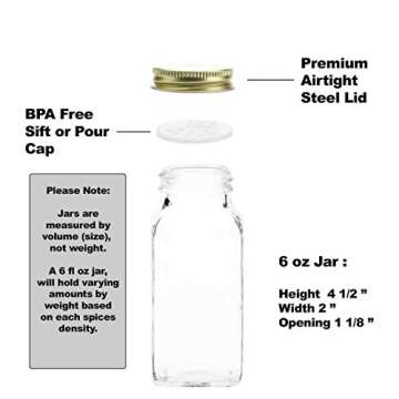 Stylish SpiceLuxe Deluxe Spice Jar Set for Home Chefs