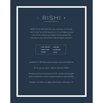 Rishi Tea Matcha Green Herbal Tea Powder To-Go Travel Sticks | Immune System Booster, Organic, Naturally Sweet, Highly Caffeinated, Energy-Boosting | 12 Packets, 0.63 oz (Pack of 1)