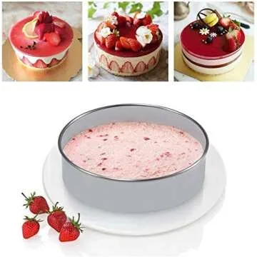 Round Cookie Biscuit Cutter Set - 12 PCS Stainless Steel Set