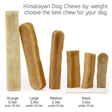 (5 Pack) Himalayan Chew For Small Dogs Under 15 Pounds
