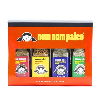 The Spice Lab Nom Nom Paleo Seasoning Gift Set for Flavorful Cooking