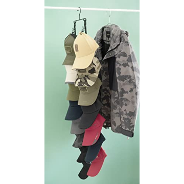 Mkono Hat Organizer Hanger for 16 Hats - Easy Closet Storage