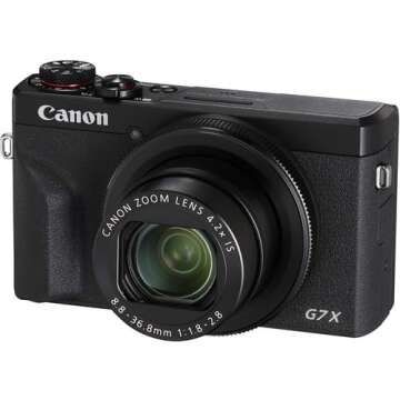 Canon PowerShot G7 X Mark III Digital Camera Bundle