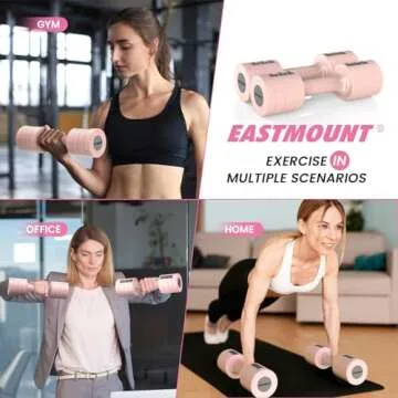 Adjustable Dumbbells 6-in-1 for Home and Office Gym