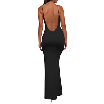 LILLUSORY Birthday Dress Sun Dresses for Women 2023 Summer Casual Sexy Dinner Backless Spaghetti Str...