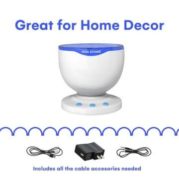 Calming Ocean Waves Night Light Projector for All Ages