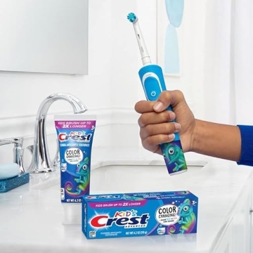 Oral-B Kids Electric Toothbrush with Timer for Ages 3+