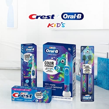 Oral-B Kids Electric Toothbrush with Timer for Ages 3+