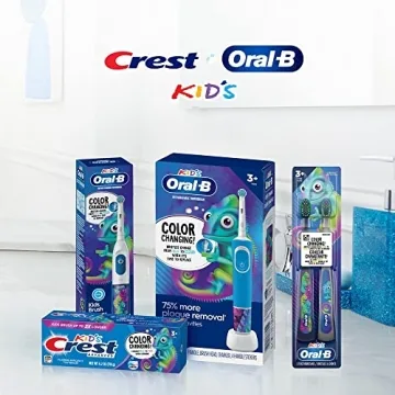 Oral-B Kids Electric Toothbrush with Timer for Ages 3+