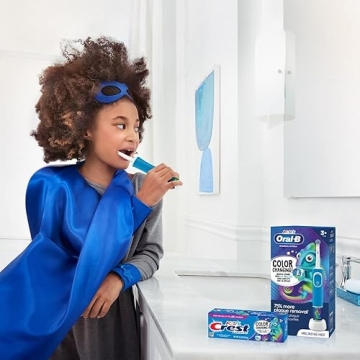 Oral-B Kids Electric Toothbrush with Timer for Ages 3+