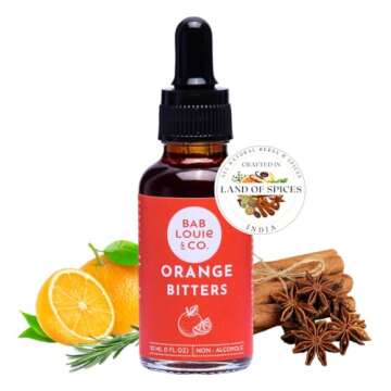 Bab Louie Orange Cocktail Bitters for Amazing Cocktails