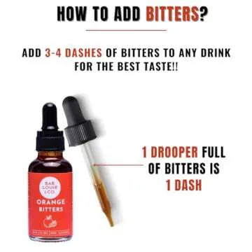 Bab Louie Orange Cocktail Bitters for Amazing Cocktails