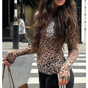 Sheer Lace Long Sleeve Crop Top for Women Stylish Essential