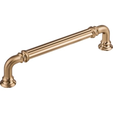 Top Knobs TK323PC Chareau Collection 5" Reeded Pull, Polished Chrome