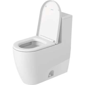 Duravit ME by Starck One-Piece Elongated Toilet - A Bold Design for Modern Bathrooms