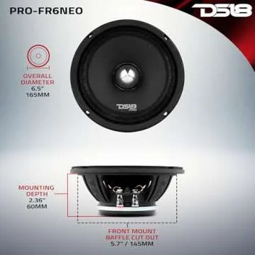 DS18 PRO-FR6NEO 6.5" Full-Range Loudspeaker - High Efficiency