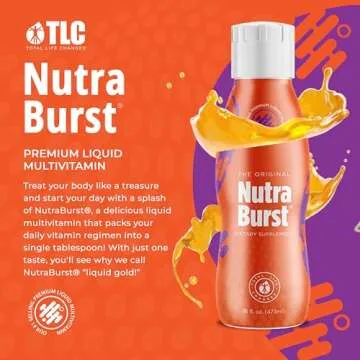 Total Life Changes - NutraBurst - Liquid Multivitamin, Daily Nutritional Support, Packed with Essent...