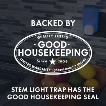 STEM Light Trap Refills - Safe Insect Control for Home
