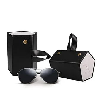 Mowsug Travel Sunglasses Organizer - Durable & Stylish Case