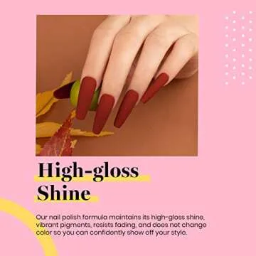 beetles Burgundy Red Gel Polish- 1Pcs 15ml Maroon Red Brown Gel Nail Polish Dark Red Gel Polish Nail Polish Salon DIY UV Lamp Soak Off at Home Nails