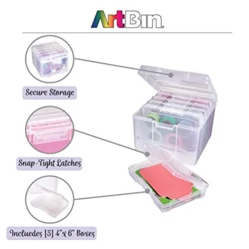 ArtBin 6947ZZ Craft Organizer with 5 Clear Storage Cases