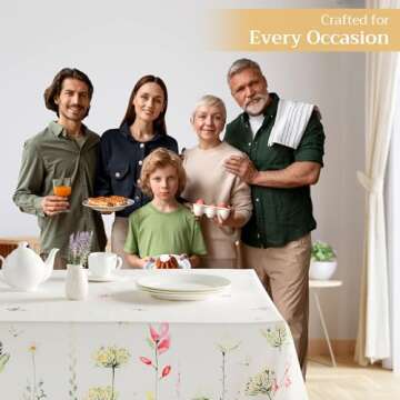 Maison d'Hermine Elegant Cotton Tablecloth 60x120