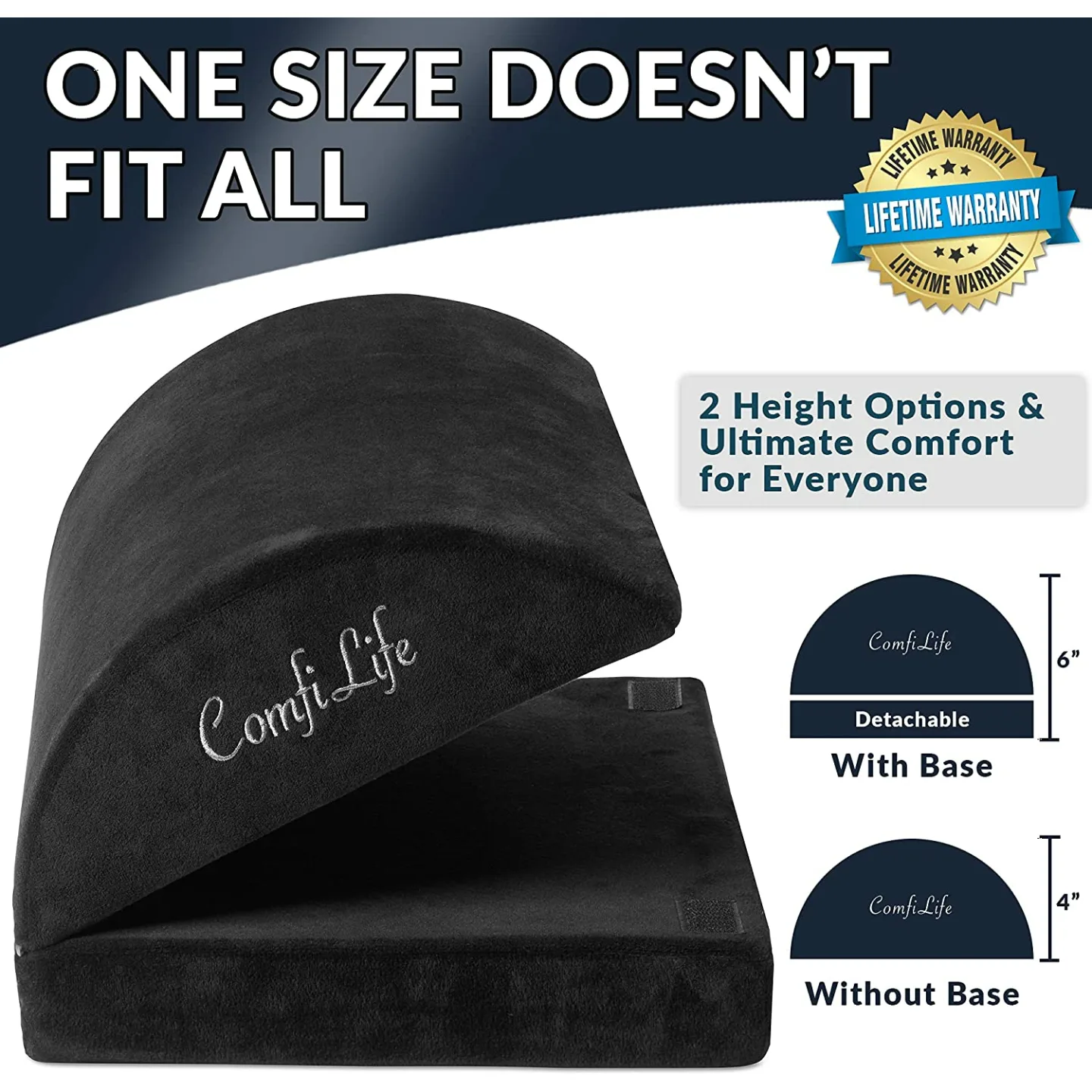 ComfiLife Memory Foam Foot Rest for Office & Gaming