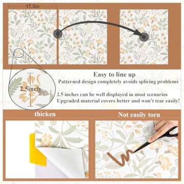 Rugreat Modern Floral Wallpaper for Any Room Refresh