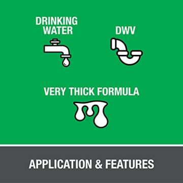 Oatey Heavy Duty Clear Solvent Cement, 4 Oz Can