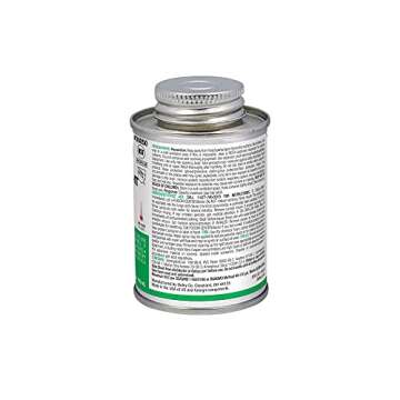 Oatey Heavy Duty Clear Solvent Cement, 4 Oz Can