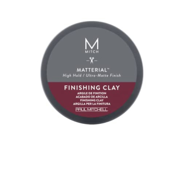 Paul Mitchell MITCH Material Finishing Clay for Men, High Hold & Ultra-Matte Finish, 3 oz.