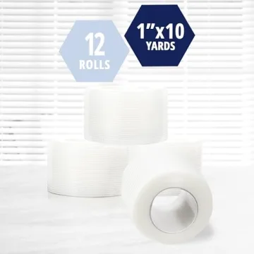 Med Pride Transparent Medical Tape - 12 Pack Surgical Tape