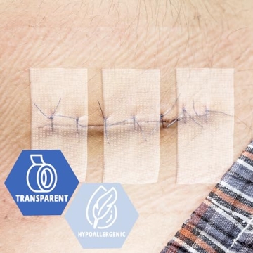 Med Pride Transparent Medical Tape - 12 Pack Surgical Tape