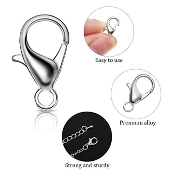 600-Piece Jewelry Making Set - Clasps & Jump Rings