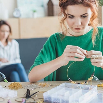 600-Piece Jewelry Making Set - Clasps & Jump Rings