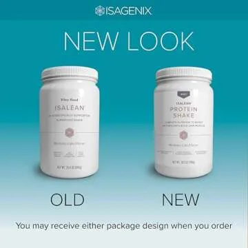 IsaLean Protein Shake - Complete Superfood Meal Replacement for Maintaining Healthy Weight and Lean Muscle Growth with 24 Vitamins and Minerals - 28.1 oz - 14 Meal Canister (Birthday Cake) - Canister