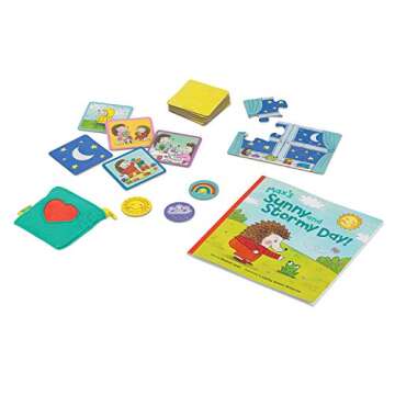 Peaceable Kingdom Sunny and Stormy Day A Cooperative Sharing Game for Kids!