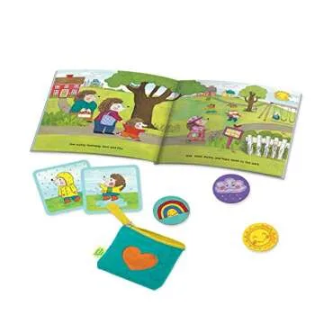Peaceable Kingdom Sunny and Stormy Day A Cooperative Sharing Game for Kids!