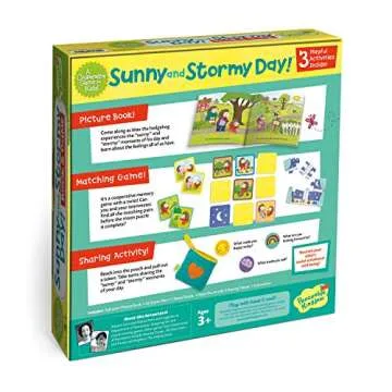Peaceable Kingdom Sunny and Stormy Day A Cooperative Sharing Game for Kids!