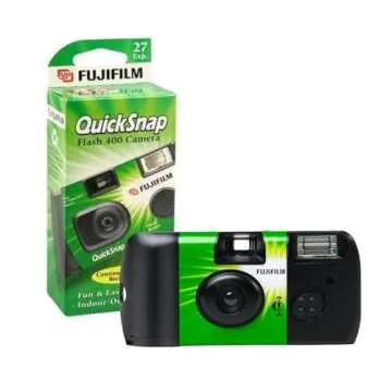 Fujifilm QuickSnap Flash 400 One Time Use 35mm Camera with Flash, 27 Exposures (3 Pack)