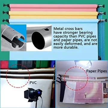 118" Stainless Steel Backdrop Holder System for Studio Use